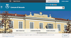 Desktop Screenshot of comune.verzuolo.cn.it