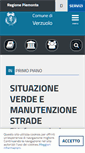 Mobile Screenshot of comune.verzuolo.cn.it